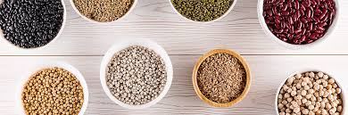 Clean grains ready for market